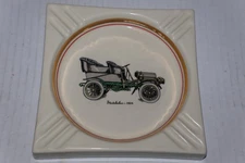 Mid Century  1904 Studebaker Ceramic  Ash Tray  Cigarette Smoking Ex Condition