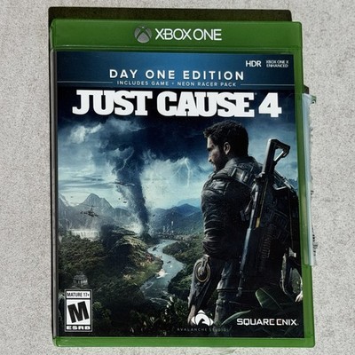 Just Cause 4 Day One Edition Xbox One Complete CIB Clean Disc Tested Works Great