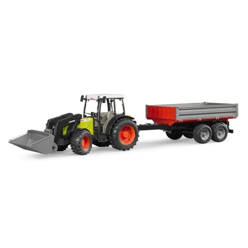 BRUDER TRATTORE CLAAS NECTIS 267 F CON BENNA