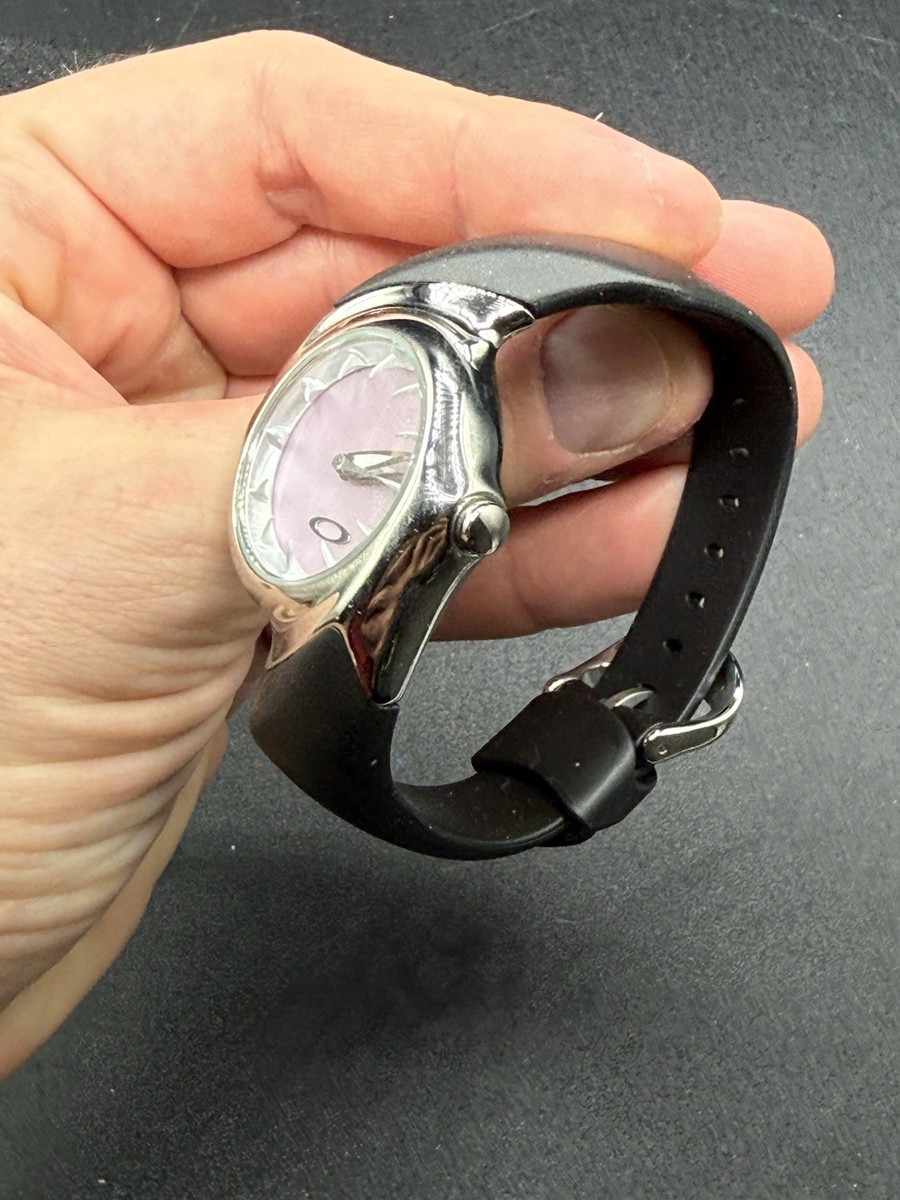 Oakley Crush 2.5 Polished/Mother of Pearl Pink Dial Watch New | eBay