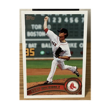 Topps 2011 Topps Clay Buchholz Boston Red Sox #208 Baseball Card