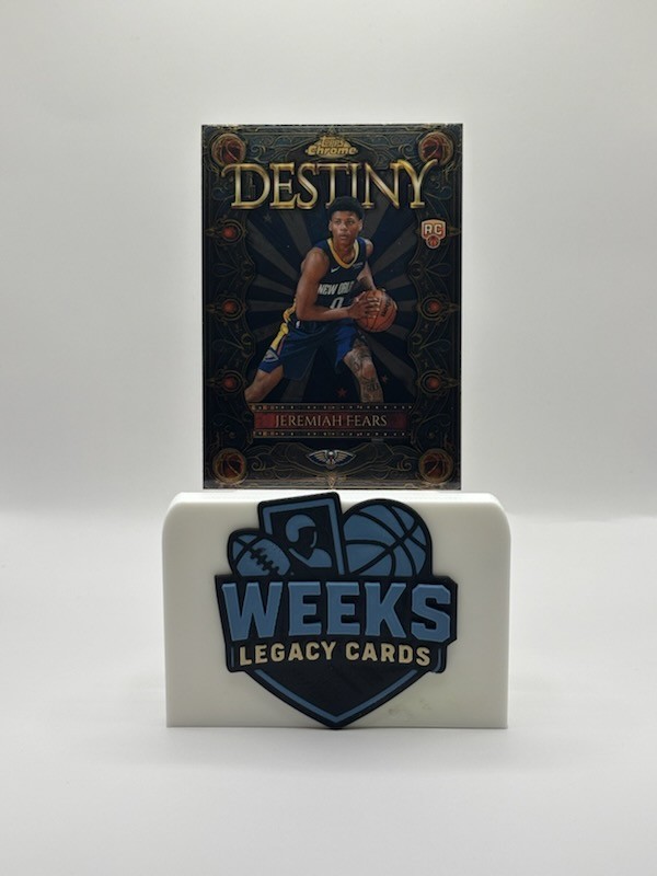 2025 Topps Chrome Destiny Refractor Jeremiah Fears D-7