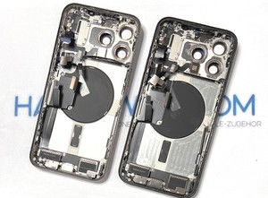 ✅w.NEU Original Apple iPhone 15 Pro Max Backcover VORMONTIERT Gehäuse E-SIM✅