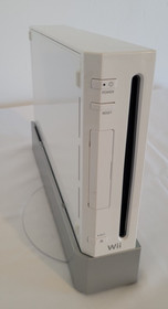 Nintendo Wii RVL-001 2006 White Console with 2 Controllers - Untested/Parts Only