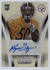2014 Panini Prizm Rookie Silver 257/350 Ryan Shazier #AR-RS Auto 17hq