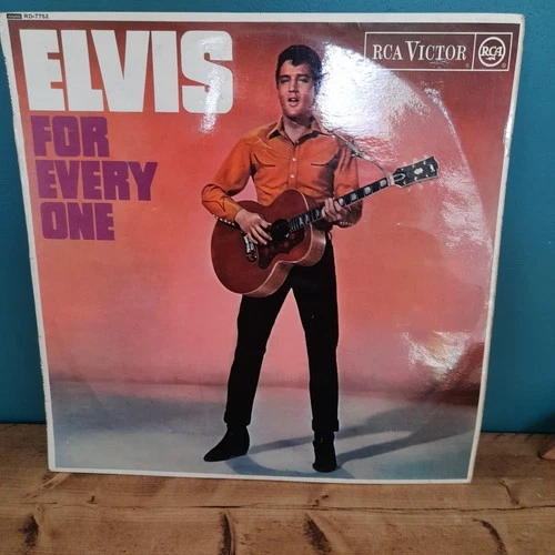Elvis presley - Elvis For Everyone  LP Mono RCA RD7752 first pressing red dot