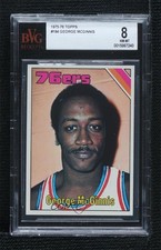 1975-76 Topps George McGinnis #184 BVG 8 HOF 0q3