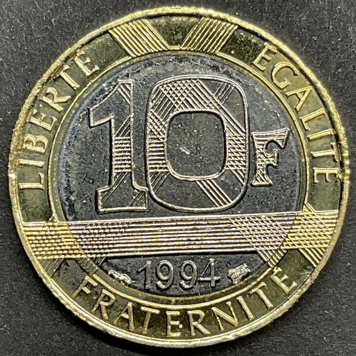 France - FAUX D'ÉPOQUE - 10 francs Génie de la Bastille - 1993