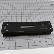 VINTAGE VIS 8" PRECISION MACHINIST LEVEL 0.0005"/10" IN ORIGINAL WOOD CASE (287)