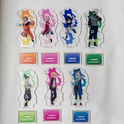 Naruto & Boruto Big Acryl Stand Set 7 Teile Sammlerstück Anime Merchandise