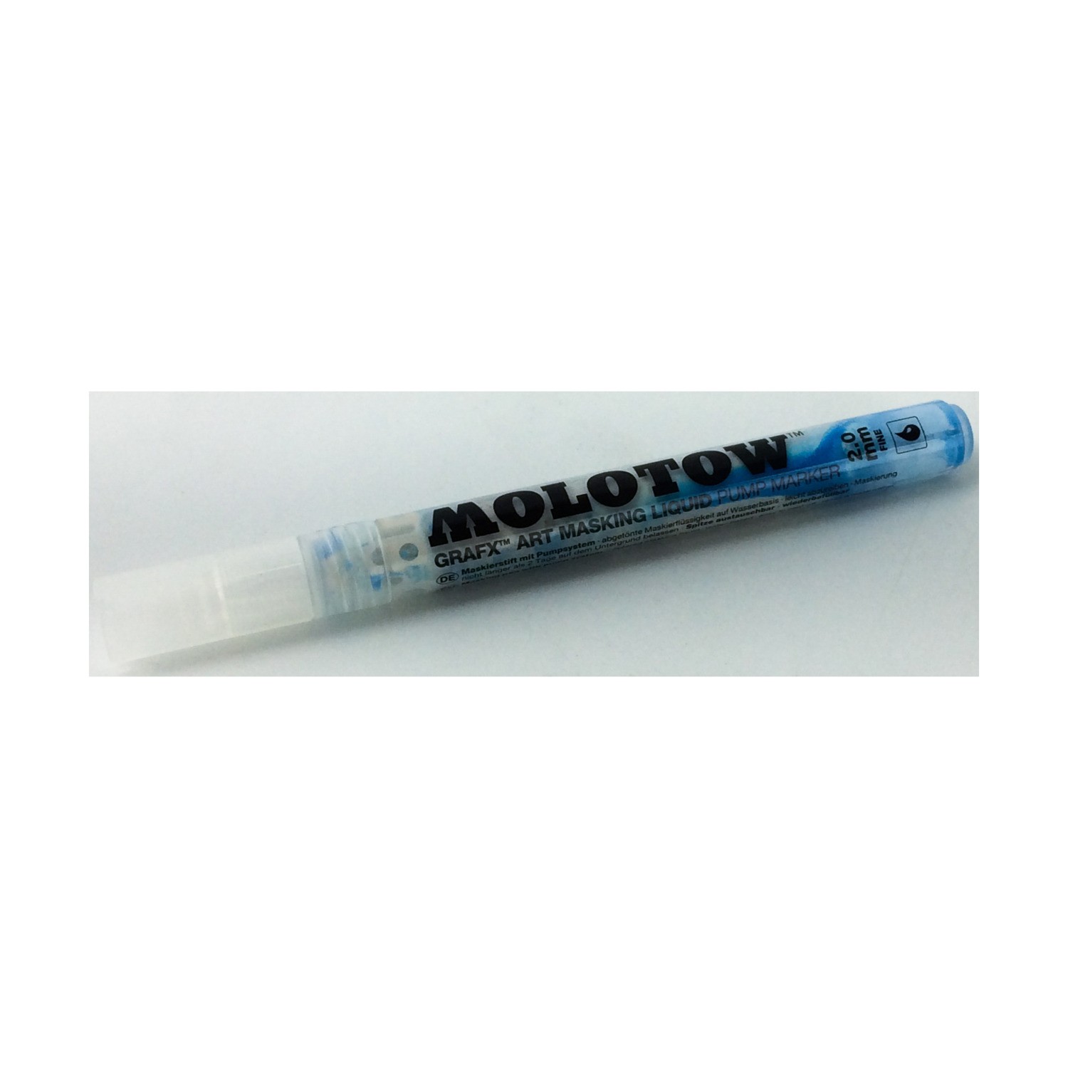 Molotow Paint Masking Liquid Pump Marker (2mm) New
