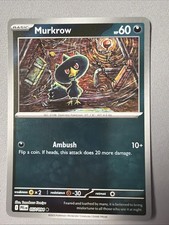 Pokemon TCG * Phantasmal Flames * 57/94 Murkrow REVERSE HOLO Common * FRESH PK