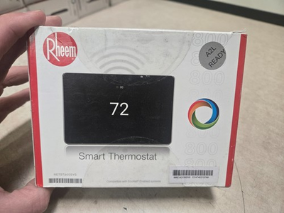 #ad Rheem RETST800SYS Wi Fi Enabled Touchscreen Heating amp; Cooling Smart Thermostat $170.00