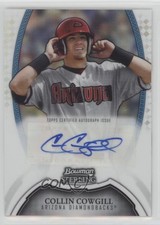 2011 Bowman Sterling Prospect Refractor 22/199 Collin Cowgill #BSP-CC Auto s7f