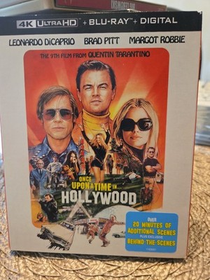 Once Upon A Time In Hollywood - 4K UHD + BLU-RAY w/ Slipcover