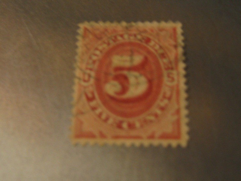 USA #J18 used stamp