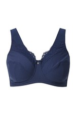 Ulla Popken Damen große Größen Entlastungs BH ohne Bügel Spitze 841688