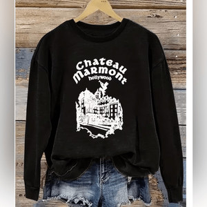 Sweatshirt Gucci Chateau Marmont Sweater Chateau Marmont Gray
