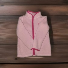 Girls Osh Kosh Size 4 Sherpa Pink Jacket Full Zip