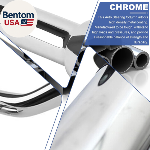 Chrome 33 Inch Tilt Steering Column Shift for 1946-1975 Truck Cars, GM Style Nat - Picture 5 of 12
