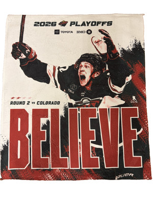 2026 Minnesota Wild NHL Stanley Cup Playoffs Round 2 Rally Towel SGA