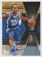 JAY WILLIAMS Duke SIGNED 2014-15 Upper Deck SPX Autograph #40 SP AUTO Rare Find