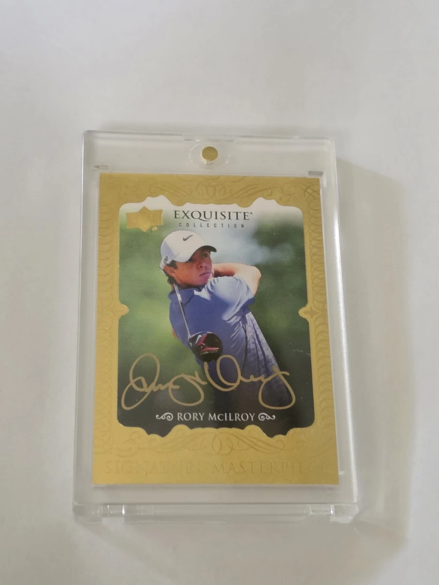 Rory McIlroy Golf Sports Trading Cards & Accessories Autographed