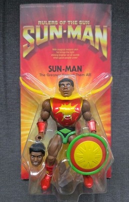 Motu Origins Sun-Man Mattel Creations Exclusive Mega Rare Masters Of The Univers