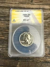 1956 WASHINGTON QUARTER ANACS PF 67