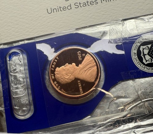 2025 S Proof Lincoln Shield Cent From US Mint Set 1 Penny Coin Ship Today - Picture 12 of 16