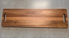 32" X 9" Large Charcuterie Board with Handles - Extra Long Acacia Wood NEW