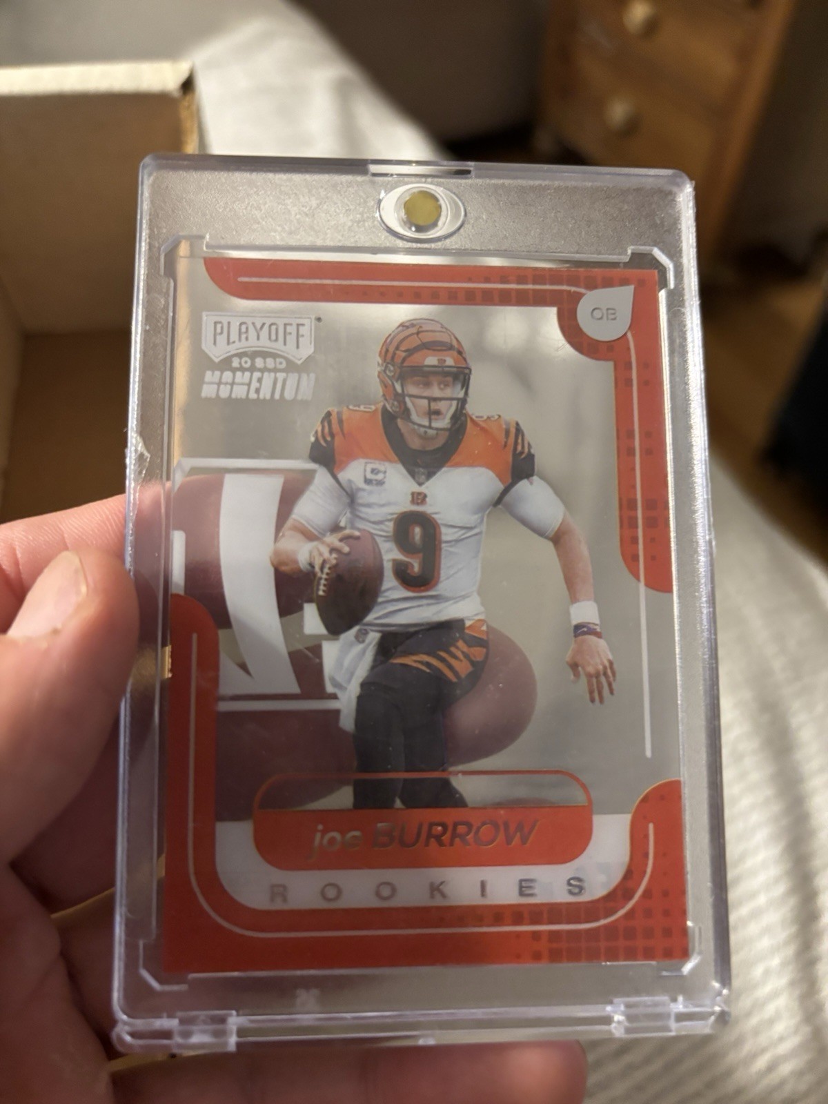 2020 Panini Chronicles - Playoff Momentum Rookies Joe Burrow #M-1 (RC)