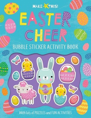 Make This! Easter Cheer Bubble Sticker by Lake Press Paperback Book