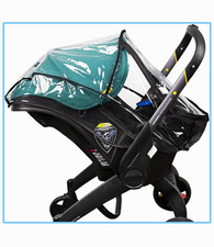 Clear Rain Cover for Infant Car Seat Stroller Weather Shield Canopy