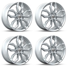 Set of 4 20in Silver Alloy Wheel Rims for 2005+ Jaguar, RTX54E0 20x8.5 5x108 ET4