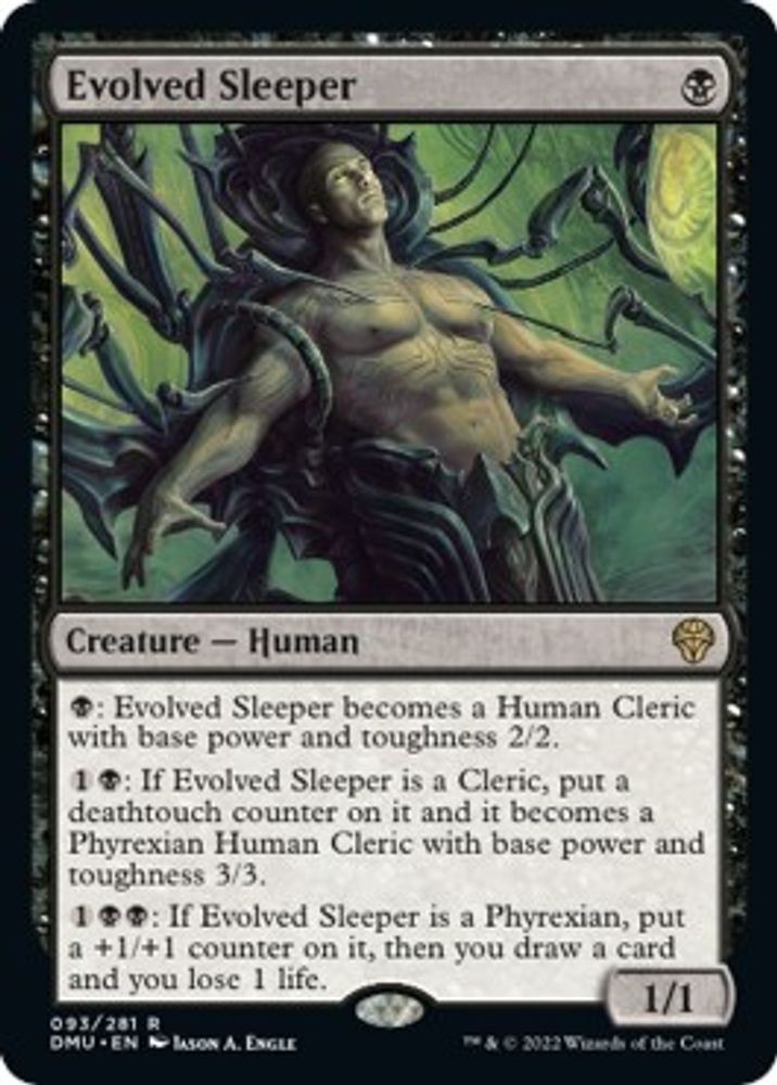 2022 Magic: The Gathering Dominaria United - Evolved Sleeper (#93, R, Near Mint)
