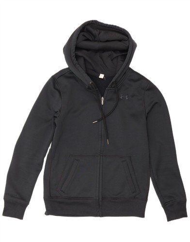Under Armour Mens Zip Hoodie Sweater Small Black BM47
