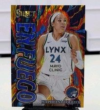 2024 Panini Select WNBA En Fuego Napheesa Collier #10 Blue Flash Prizm 86/99
