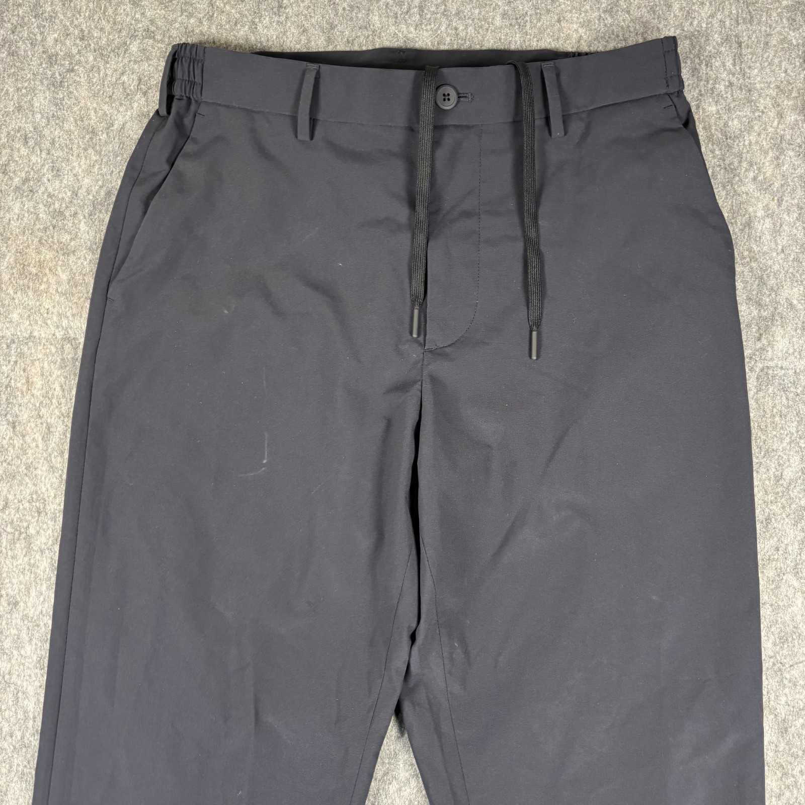 UNIQLO Slim Chino Pants Pants Men's Medium 28.5" Inseam Blue Golf Drawstring thumbnail 3