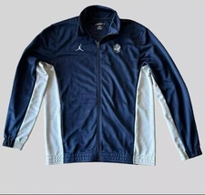 Georgetown Hoyas Jacket Mens Large Tall NCAA Basketball Jordan Full Zip