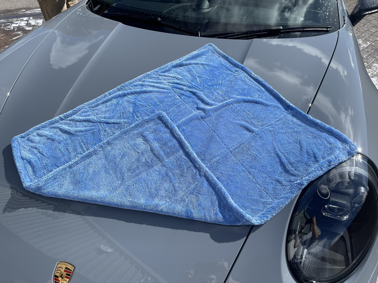 70x90cm 1400GSM XXL Dual Twisted Loop Microfibre Double Sided Car