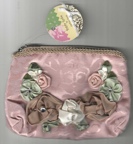 Briar Rose by Heather Myers Rose Cosmetic Purse - new with tags - Picture 2 of 3