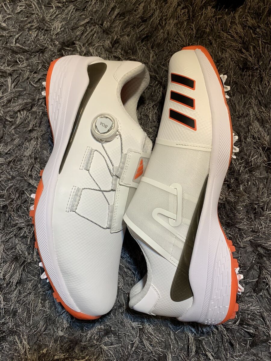 NEW ADIDAS MEN'S ZG23 BOA GOLF SHOES SIZE 10.5 WHITE GY9716 NEW ADIDAS MEN'S ZG23 BOA GOLF SHOES SIZE 10.5 WHITE GY9716