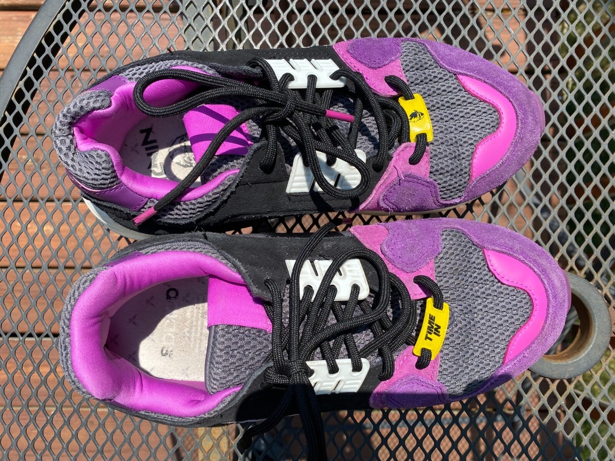 fancy　purple　pink Ninja x adidas ZX Torsion “Time In” Release Date | Nice Kicks