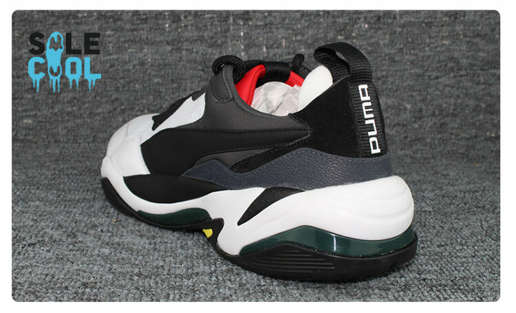 Puma Thunder Spectra Black White High Risk Red 367516 07 | eBay