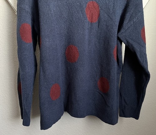 NWT! Madewell Women’s M Dot Graystone Pullover Sweater in Coziest Yarn $98 - Picture 3 of 7