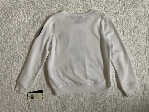 NEW WITH TAGS POLO RALPH LAUREN GIRLS POLO BEAR SWEATSHIRT Sz 6X - Picture 2 of 5
