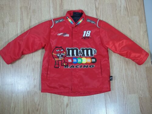 YOUTH KYLE BUSCH #18 M&M CHASE AUTHENTICS NASCAR Jacket YOUTH 3T