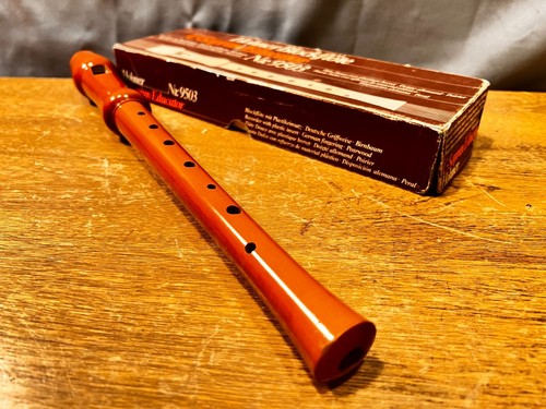Vintage Hohner Blockflote Wood Recorder C-Soprano Educator No 9503 Original Box - Picture 4 of 10