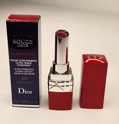 Dior 870 ULTRA PULSE Rouge Dior Ultra Rouge lipstick New In Box